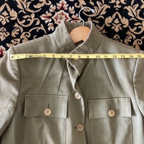 Military Jacket - Worn Olive Green - true vintage, designer - Picture 5 of 11